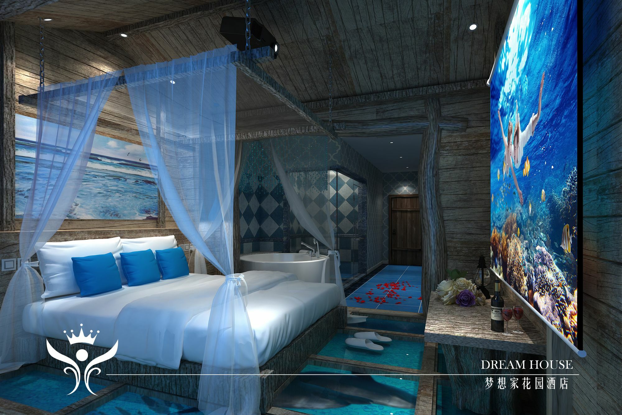 Dreamhouse Theme Hotel 上海市 エクステリア 写真